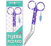 Nurse is Love Tijeras Enfermeria Punta Roma - Tijeras Pico de Pato Enfermeria | Ideal para Porta tijeras, Punta Redonda Profesional, Primeros Auxilios