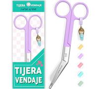 Nurse is Love Tijeras Enfermeria Punta Roma - Tijeras Pico de Pato Enfermeria | Ideal para Porta tijeras Enfermera en Apuros, Punta Redonda Profesional, Primeros Auxilios