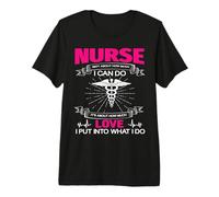 Nurse Isn'T About How Much I Can Do Nurses Loves Camiseta Premium
