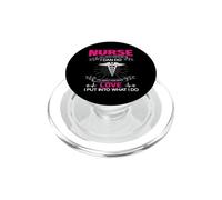 Nurse Isn'T About How Much I Can Do Nurses Loves PopSockets PopGrip para MagSafe