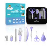 Nurse Laurie Store - Kit de aseo para bebés recién nacidos y niños - Primeros auxilios, baño, gorro de cuna, higiene, cabello, uñas, seguridad y cuidado de la salud - Diseñado por una enfermera