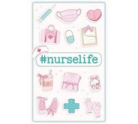 Nurse Life: A Simple, Small Notebook for Nursing Students | 120 lined pages 5x8