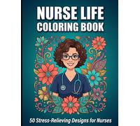Nurse Life Coloring Book: Sweary Stress Relief for Nurses | Bold & Easy Designs
