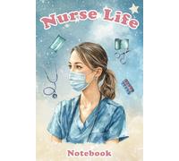 Nurse Life: Funny Nurse Notebook for Work: Nurse notebook with 110 graph paper pages, table of contents, personal information page and important ... nursing students and healthcare workers.