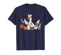 Nurse Life Goose Ghost Boo Healthcare Nurse Crew Camiseta