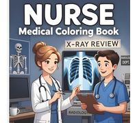 Nurse Life Medical Coloring Book: Realistic Hospital Scenes for Adults and Nursing Students, 8.5"х8.5", 20 Illustrations