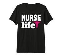Nurse Life Proud Nurses Funny Nursing For Women Men Camiseta Premium