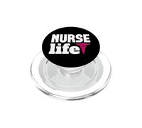 Nurse Life Proud Nurses Funny Nursing For Women Men PopSockets PopGrip para MagSafe