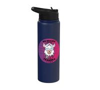Nurse LLama No Drama Trauma Llama Hospital Nurse Alpaca Stainless Steel Insulated Water Bottle