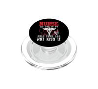 Nurse My Job Is To Help Your Ass Not Kiss It Nursing Nurses PopSockets PopGrip para MagSafe
