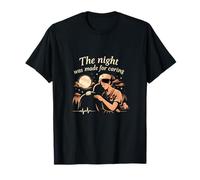 Nurse Night Shift La Noche fue Hecha para cuidar Camiseta