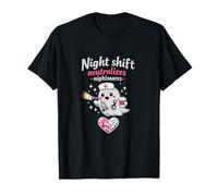 Nurse Night Shift Neutraliza Pesadillas Gráfico Fantasma Camiseta