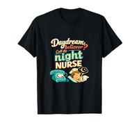 Nurse Night Shift Pop Art Daydream Believer Gráfico Camiseta