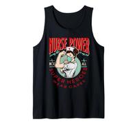 Nurse Power Saving Life Is My Job Not All Heroes Wear Capes Camiseta sin Mangas