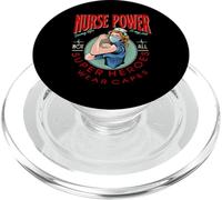 Nurse Power Saving Life Is My Job Not All Heroes Wear Capes PopSockets PopGrip para MagSafe