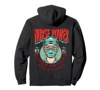 Nurse Power Saving Life Is My Job Not All Heroes Wear Capes Sudadera con Capucha