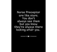 Nurse Preceptor Are Like Stars: Lined Journal Notebook