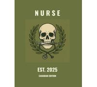 Nurse Reflection & QA Journal: A Guided Workbook for Daily, Quarterly, and Year-End Practice Reflections Canadian Edition (Army Green and Bone White)