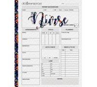 Nurse Report Sheet: Easy-to-Use Shift Handoff Notebook for Nurses - Day & Night Patient Organizer