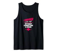 Nurse Survived Another Shift Humor Oscuro Diseño Retro Camiseta sin Mangas