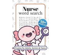 Nurse Word Search: Word Search Puzzles with Easy to Read Print about Nurse, Medical, Carer and More | 6x9 inches, 120 pages | 50+ Puzzles ... Gift for ... Holidays and Relaxation(Funny Nurse Gifts)