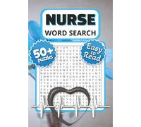 Nurse Word Search: Word Searches with Easy to Read Print about Nurses I 6 x 9 inches, 110 pages I 50+ puzzles… Gift for Vacations, Holidays and Free Times