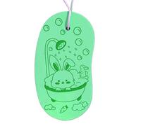 Nursery Bath Sponge, Soft Shower Sponge, Cute Cartoon with Hanging Rope Design, Compact Bath Scrubber for Nursery Children Girls Boys, Gentle Skin Care Tool for Travel Home Time Fun and Safety