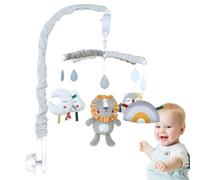 Nursery Cot Mobile - muñecas colgantes, caja de música de liquidación | Mobile de felpa giratoria para la cuna de la cama del bebé Casa del entrenamiento del sueño del sueño, decoración de i