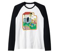 Nursery Rhymes Sarcastic Retro Vintage Funny Adult Humor Camiseta Manga Raglan