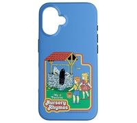 Nursery Rhymes Sarcastic Retro Vintage Funny Adult Humor Carcasa para iPhone 16