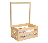 Nursery Storage Crate, Baby Clothes Storage Basket, Crate for Baby Toys, Baby Socks and Shoes Organizer, Decorative Baby Storage, Baby Essentials Basket Suitable Use for Babies