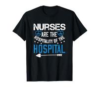Nurses Are The Hospitality of The Hospital Nursing Nurse Camiseta gráfica económica
