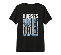 Nurses Back The Blue I've Got Your Six - Nurse Show Support Camiseta Premium