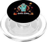 Nurses ER ICU RN Fall Autumn Thanksgiving Turkey Gobble PopSockets PopGrip para MagSafe