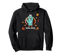 Nurses ER ICU RN Fall Autumn Thanksgiving Turkey Gobble Sudadera con Capucha