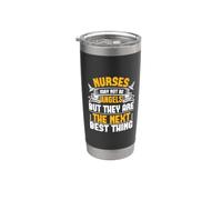 Nurses May Not Be Angels But They Are The Next Best Thing Vaso térmico de acero inoxidable de doble pared
