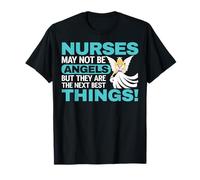 Nurses May Not Be Angels Nurse Funny Nursing Camiseta