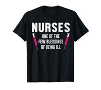 Nurses One of The Fe Blessings of Being Ill Nursing Nurse Camiseta gráfica económica