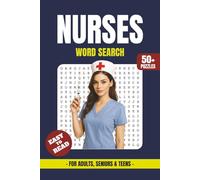 Nurses Word Search Book: Word Searches with Easy to Read Print About Nurse Tools, Medical Equipment, Anatomy, Hospitals, Healthcare and More | 6×9 ... Fun for Vacations, Breaks and Free Time