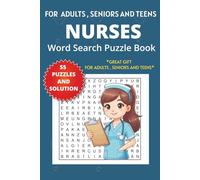 Nurses Word Search Puzzle Book: For Adults, Seniors and Teens