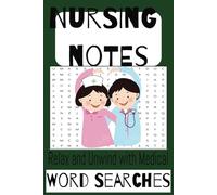 Nurses Word Search Puzzle Book: Word Searches with Easy to Read print about Nurses, Medical Terminologies, Healthcare and More | 6x9 inches | 110 pages| 50+ puzzles...Gift for Free times,