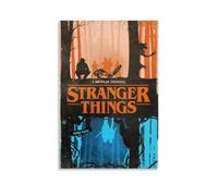 NURSHARLRA Póster artístico de Stranger Things para decoración de habitación, lienzo estético para decoración de dormitorio, 40 x 60 cm, estilo sin marco