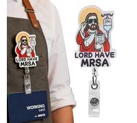 Nursing Badge - 360 Rotating for ID Access | Stylish Wearable Display with Secure Grip Function & Swivel Clip Organizer for Hospitals, Training Rooms, Workstations and Conferences