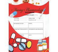 Nursing Pharmacology Notebook/ logbook: nursing student drug reference logbook