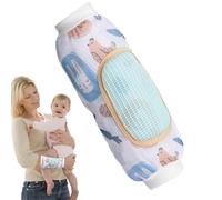 Nursing Pillow Cooling Sleeve - Ice Silk Breathable Sweat-Absorbent Cover | Breastfeeding Arm Pillow Protector | Cool Soft Machine Washable Sleeve for Moms, Summer Hot Sleepers, Feeding Support,