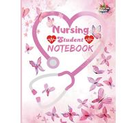 Nursing Student Notebook: College Ruled Journal for Clinical Notes, Study, and Shift Reports | Medical School Essentials for Nurses, RN & LPN Students (120 Pages)