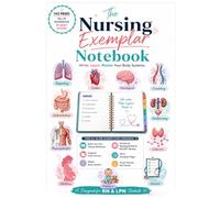Nursing Student Study Workbook | Fill-In Exemplar Notebook for RN & LPN Students: A Guided Nursing Workbook for Organized Notes, Clinical Success & NCLEX Prep.