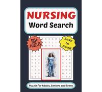 Nursing Word Search: Nursing Word Search | 6 X 9 inches | 110 pages | 50+ Puzzles | Gift for nursing student, graduate, retiree | Great for Vacations, Travel and Wait times