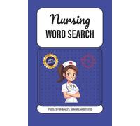 Nursing Word Search Puzzle Book: Word Searches with Easy to Read Print about Nursing, Medicine, Medical and More | 6 X 9 Inches, 110 Pages, 50+ Puzzles |