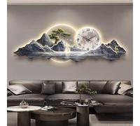 NURUGURE Decoración de Pared 3D con luz LED, Escultura de Pared Moderna, con Enchufe para decoración del hogar y la Oficina